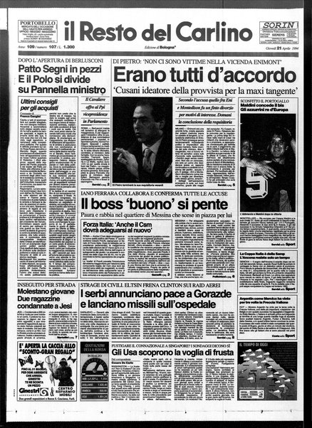 Il Resto del Carlino : giornale dell'Emilia